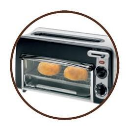 Tefal TL6008 Toast n' Grill Tostadora Eléctrica Plateada 1300W