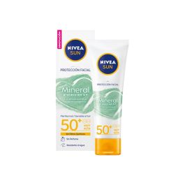 Nivea Protector Solar Facial Tubo Mineral F50 50 ml Protección Uva/Uvb Resistente Al Agua Para Piel Normal/Sensible Precio: 17.5000001. SKU: S7911494
