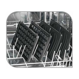 Tefal SW854D16 Sandwichera y gofrera, Plancha de 700W, Acero Inoxidable y Negro