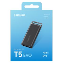 Samsung MU-PH4T0S 4TB Portable T5 EVO USB 3.2 Gen1 SSD 460MB/s Negro