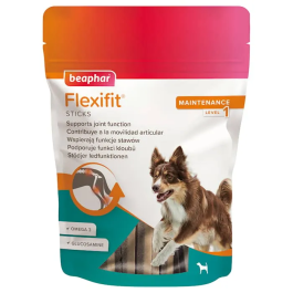 Beaphar Flexifit Sticks para Perros Sabor Carne 175 gr - Mantiene Articulaciones Flexibles y Huesos Fuertes Precio: 5.8899995. SKU: B1HLFAJ3QH