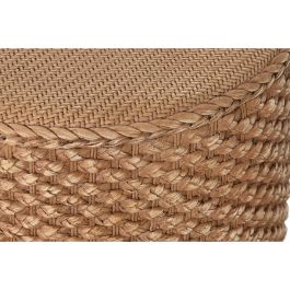 Mesa auxiliar Home ESPRIT Marrón claro 36,5 x 36,5 x 44 cm Mesa auxiliar Home ESPRIT Marrón claro 36,5 x 36,5 x 44 cm
