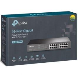 Switch de Armario TP-Link TL-SG1016PE 16 x RJ45 Switch de Armario TP-Link TL-SG1016PE 16 x RJ45