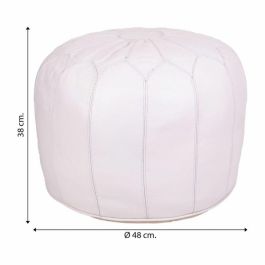 Puff Alexandra House Living Cuero 38 x 48 x 48 cm