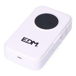 Edm Impresora etiquetadora térmica bluetooth mini, recargable USB-C, incluye rollo de papel continuo