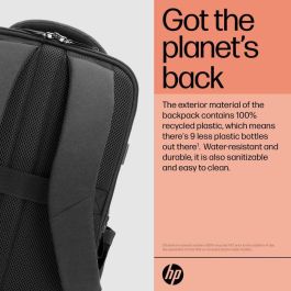 HP Renew Executive Mochila para Portátil 16 Pulgadas, Funcional y Versátil, Fabricada con Plásticos Reciclados