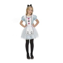 My Other Me Disfraz de Alicia para niña Talla 7-9 años Poliéster Azul