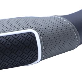 Momo MOMLSWC0FUNBG Funda Volante Deportivo Fun Black-Grey Talla M Universal 38-39 cm Poliuretano para Agarre Firme y Confort Momo MOMLSWC0FUNBG Funda Volante Deportivo Fun Black-Grey Talla M Universal 38-39 cm Poliuretano para Agarre Firme y Confort
