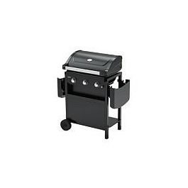 Campingaz Compact 3L Parrilla de Gas 3 Llamas, 7500 W, 2135 cm², 27 kg, Negro