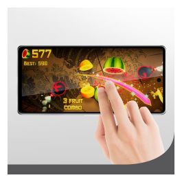 4smarts 541333 Cristal Templado para Samsung Galaxy S24 FE, A36, A56 - Protector de Pantalla Resistente a Impactos y Rayones, Transparente