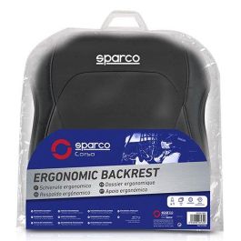 Abc SPCS424BK Respaldo Universal para Asiento Delantero de Coche - Confort Acolchado Negro Poliéster PVC, Durable y Fácil Limpieza