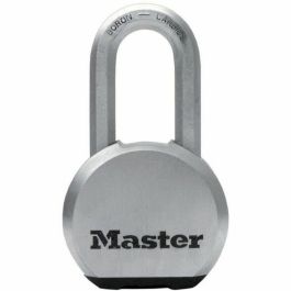 Master Lock M830EURDLH Candado alta seguridad con llave, acero inoxidable 54mm, arco boro 9x51mm Tough-Cut, exterior