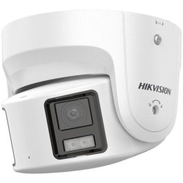 Hikvision Cámara IP Turret 8MP 4K Panoramic ColorVu 4mm WDR H.265+ IP67 con Audio, Alarma y Luz Blanca 30m PoE Precio: 330.58999996. SKU: B1EM955SYC