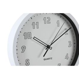 Reloj de Pared DKD Home Decor Blanco Negro PVC 25,4 x 4 x 25,4 cm (2 Unidades) Reloj de Pared DKD Home Decor Blanco Negro PVC 25,4 x 4 x 25,4 cm (2 Unidades)