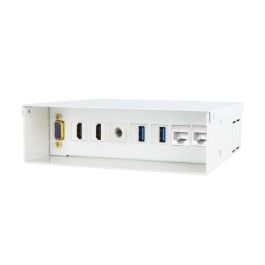 Ewent Caja de Conexiones Multimedia EW1555 - VGA, 2xHDMI, Audio, USB, RJ45, Blanco Precio: 32.49999984. SKU: B1BCXHHAYC