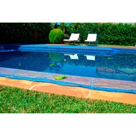 Fun And Go Leaf Pool Malla para Piscina 5x9m - Cobertor sin Necesidad de Fijación, Azul, HDPE