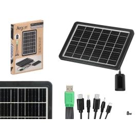 Argon Placa Solar Portátil 8W USB, Monocristalina, Dimensiones 28x19x2.5 cm, Color Negro (Set de 6) Precio: 82.1469. SKU: B1ACHJV8X7