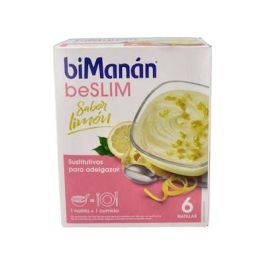 Bimanan BeSlim Natillas Limón 6 Sobres Sustitutivas de Comida para Control de Peso con 12 Vitaminas y 11 Minerales Precio: 73.5000002. SKU: B1GGVFAY87