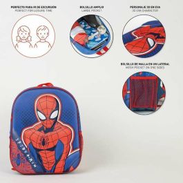 Mochila infantil 3D spiderman 25.0 x 31.0 x 10.0 cm