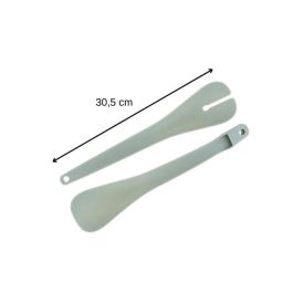 Fackelmann FAC1720223846550 - Juego de 2 Ensaladeras con Cubiertos, 20.5 cm y 25 cm
