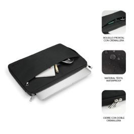 Funda Subblim Urban Laptop Sleeve para Portátiles hasta 14"/ Negra Funda Subblim Urban Laptop Sleeve para Portátiles hasta 14"/ Negra