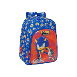 Mochila Escolar Sonic Prime Azul 26 x 34 x 11 cm Precio: 15.59000058. SKU: B12CQY56MN