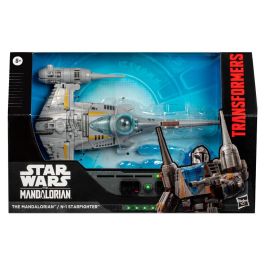 Hasbro Transformers Star Wars: The Mandalorian Figura Convertible Caza Estelar N-1 de 19 cm. Juguete Coleccionable que se Transforma de Personaje a Nave con Efectos de Combate Precio: 54.49999962. SKU: B19GHR7NH7
