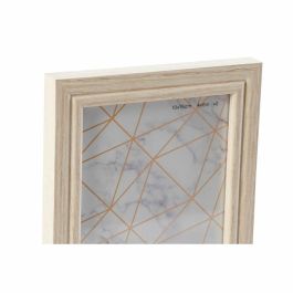 DKD Home Decor Marco de Fotos Set de 7 Verde Menta y Natural MDF y Cristal 45 x 32.5 cm