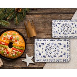 La Mediterranea Bandeja Rectangular 20 x 13 cm "Blur" (24 Unidades)