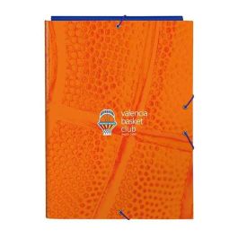 Safta Carpeta folio 3 solapas Valencia Basket 26x33,5x2,5cm