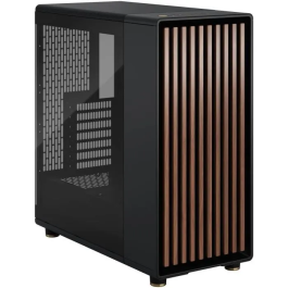 Fractal Design North Midi Tower PC Caja Negra Charcoal Black Window Clear ATX Micro ATX Mini ITX Acero Vidrio Templado