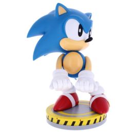 EXQUISITE GAMING Cable Guy soporte figura Sonic para mandos y smartphones 21cm