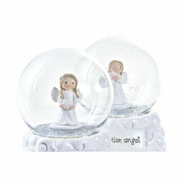 Figura Navidad Tradicional DKD Home Decor Blanco 6.5 x 8.5 x 6.5 cm (2 Unidades) Figura Navidad Tradicional DKD Home Decor Blanco 6.5 x 8.5 x 6.5 cm (2 Unidades)
