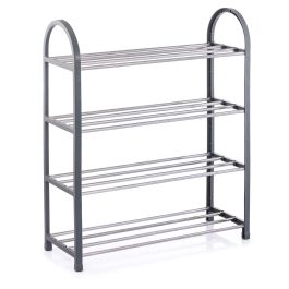 Zapatero metal y plástico 4 puertas 49.5x18.5x65 cm Confortime (12 Unidades)