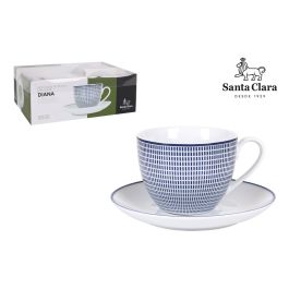 Set 2 Tazas Diana 200 cc con Plato - Porcelana Extra Blanca - Santa Clara (6 Cajas) Precio: 115.797. SKU: B14PB8SGDV
