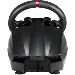 Subsonic Volante de Carreras GS950-X, 900°, Palanca de Cambios Manual, 3 Pedales, Levas