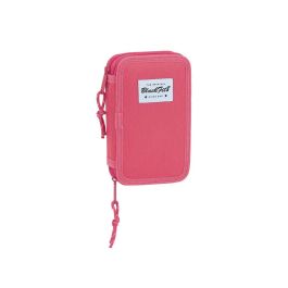 Plumier Doble BlackFit8 M854 Rosa 12.5 x 19.5 x 4 cm (28 piezas)