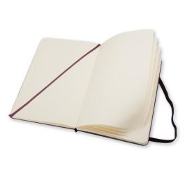 Cuaderno Moleskine Clasico Tapa Dura 9X14 192H 70Gr. Lisa Con Goma Negra