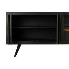 Mueble Tv DKD Home Decor Negro Natural 40.5 x 60 x 145.5 cm