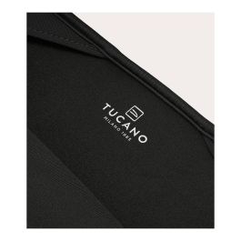 Tucano Colore Sleeve, Maletín Toploader para MacBook Air y Pro de 13 Pulgadas, 34.5 cm (13.6"), PET, Negro
