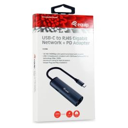 EQUIP ADAPTADOR USB-C A RJ45 GIGABIT USBC PD MAX 100W WAKEONLAN