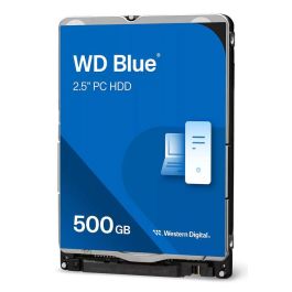 Western Digital WD5000LQVX Disco Duro Interno WD Blue EA 500GB 2.5" 7mm SATA 6Gb/s 5400rpm 24/7 para Portátil