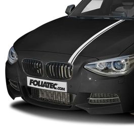 Foliatec FO33931 Pegatinas para Coche Diseño Líneas Blanco 5.8 x 360 cm Duraderas y Resistentes a la Intemperie