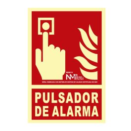 Normaluz Cartel de Extinción Pulsador de Alarma Clase B PVC 0.7mm 21x30cm Precio: 2.6899994. SKU: S7907021