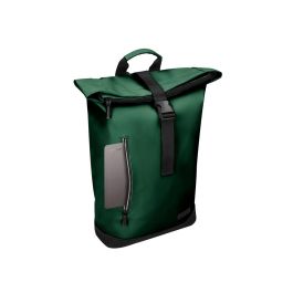 Cartera Antartik Mochila Waterproof Enrollable Diseño Casual Color Verde Militar 480x130x280 mm