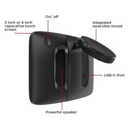 TomTom GO Classic 6" 2nd gen - GPS con pantalla táctil de 6 pulgadas, 32 GB, mapas de Europa y América, idiomas: Español, Inglés, Francés, etc.