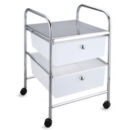 Confortime Cajonera Metal 2 Cajones Plástico (2 Unidades)