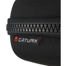 Dicota CTRX-07 Funda Rígida EVA Negra para Auriculares Gaming CATURIX, Resistente a Golpes, Polvo y Agua