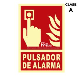Normaluz Cartel de extinción "pulsador de alarma" Clase A en PVC 1mm 21x30cm Precio: 6.50000021. SKU: B1HWYY5W67