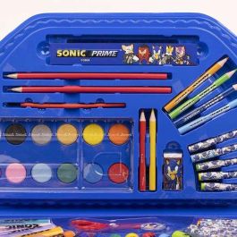 Set papelería coloreable 50 piezas sonic prime